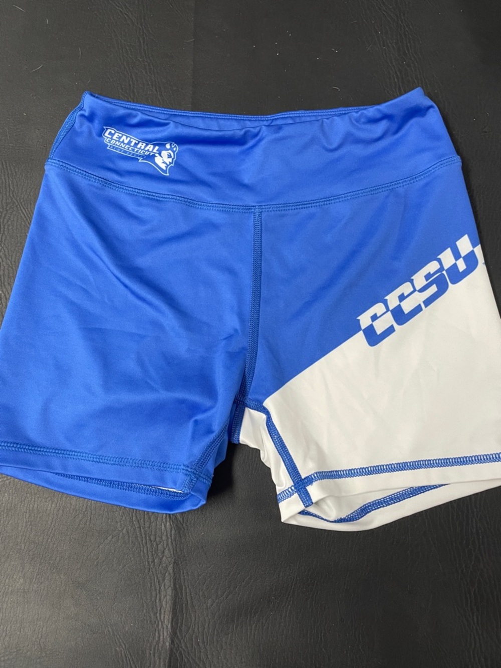 CCSU Blue and White Athletic Shorts